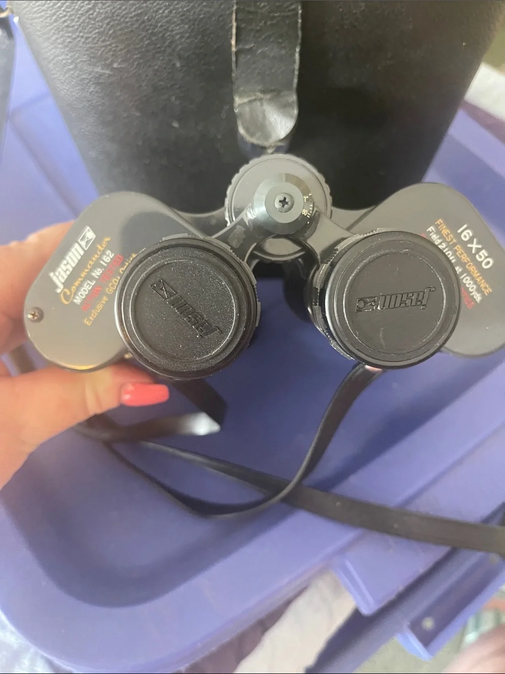 Vintage Binoculars with Case